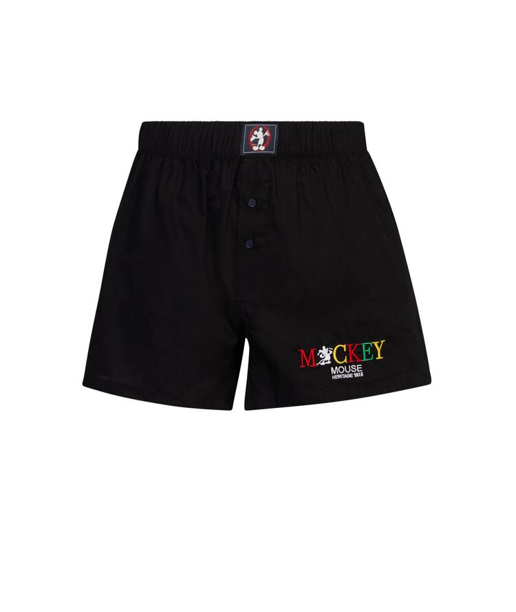 Bóxer de algodón de mickey - negro negro.