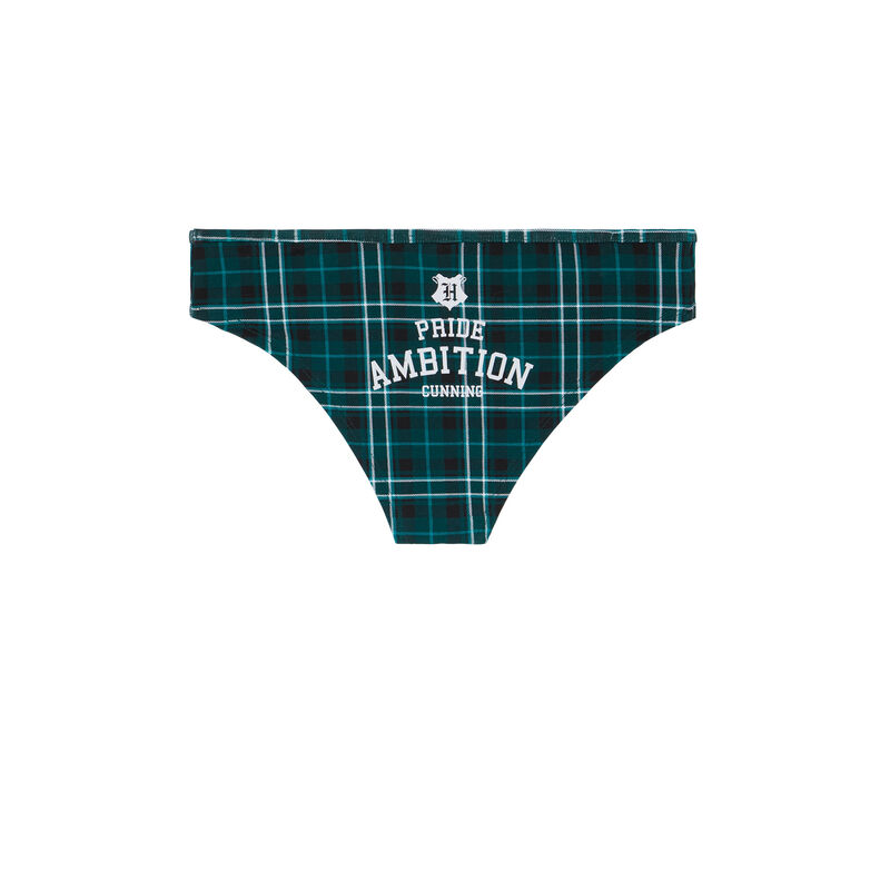 braguita culotte con mensaje Harry Potter - verde braguita culotte con mensaje Harry Potter - verde;