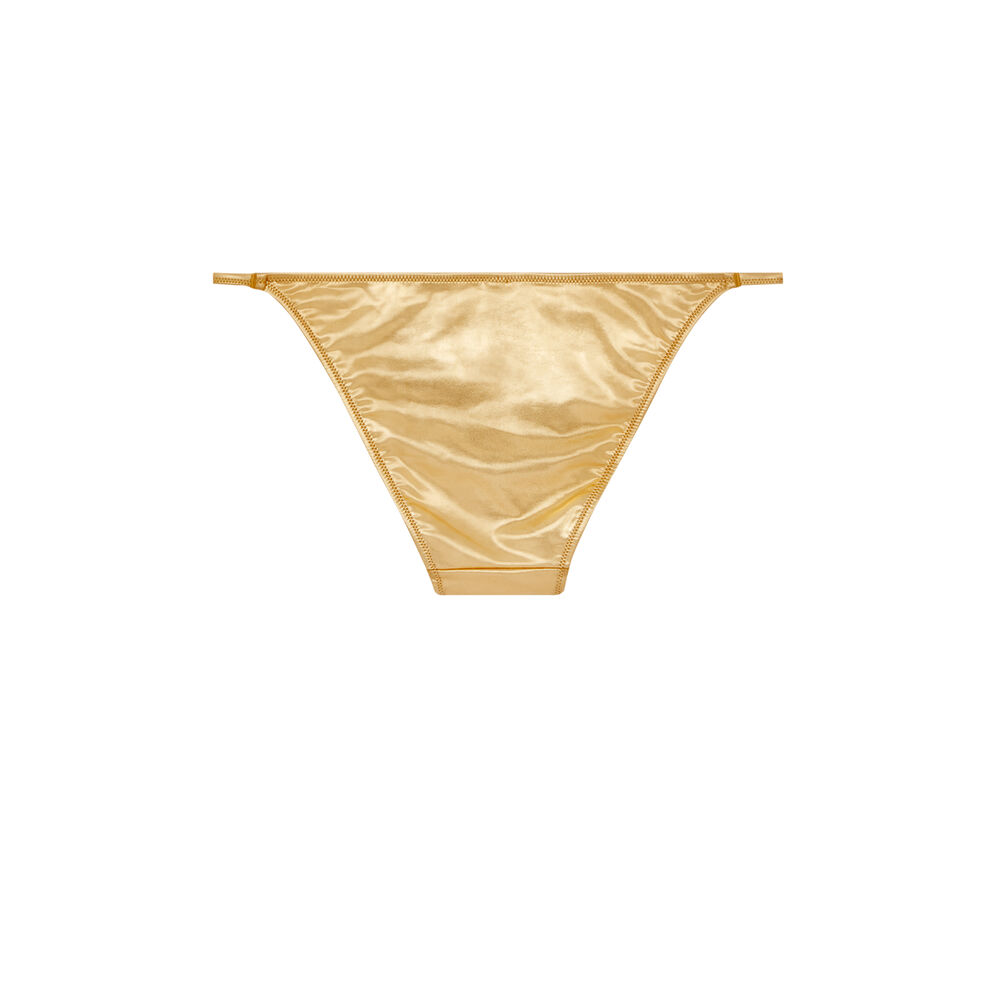 Parte de abajo de bikini - oro oro.