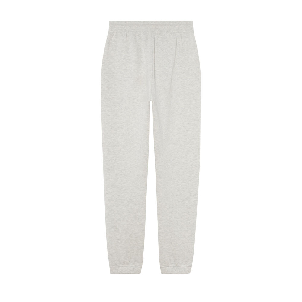 Pantalón fruncido en la cintura y tobillo con mensaje - crudo crudo.