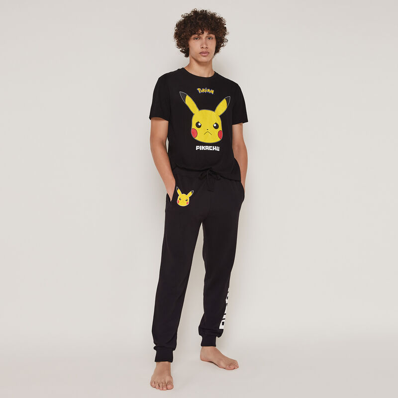 Top de manga corta con estampado Pikachu pickabatiz Top de manga corta con estampado Pikachu pickabatiz;