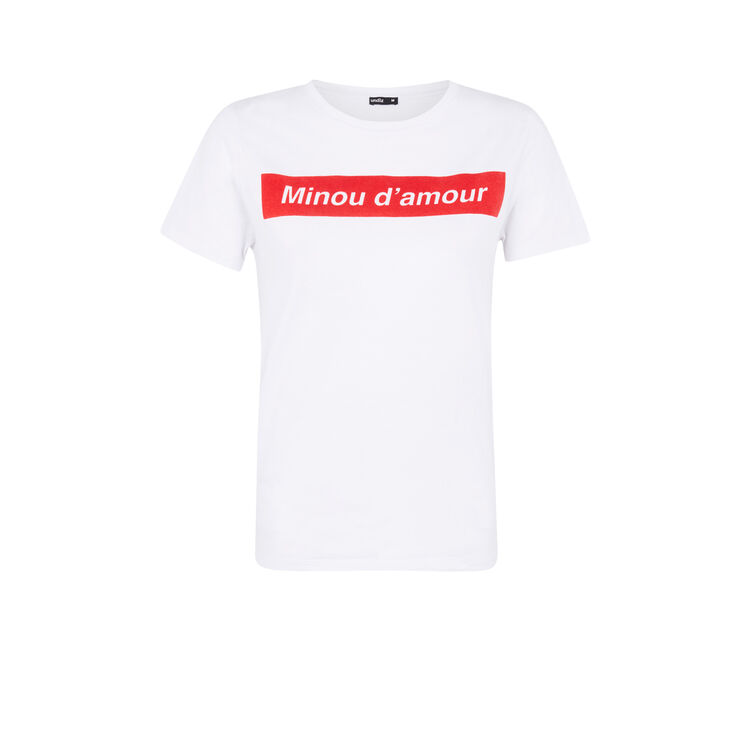 Camiseta blanco minousiz Camiseta blanco minousiz;