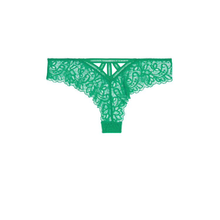 Braguita brasileña verde esmeralda sayiz verde.