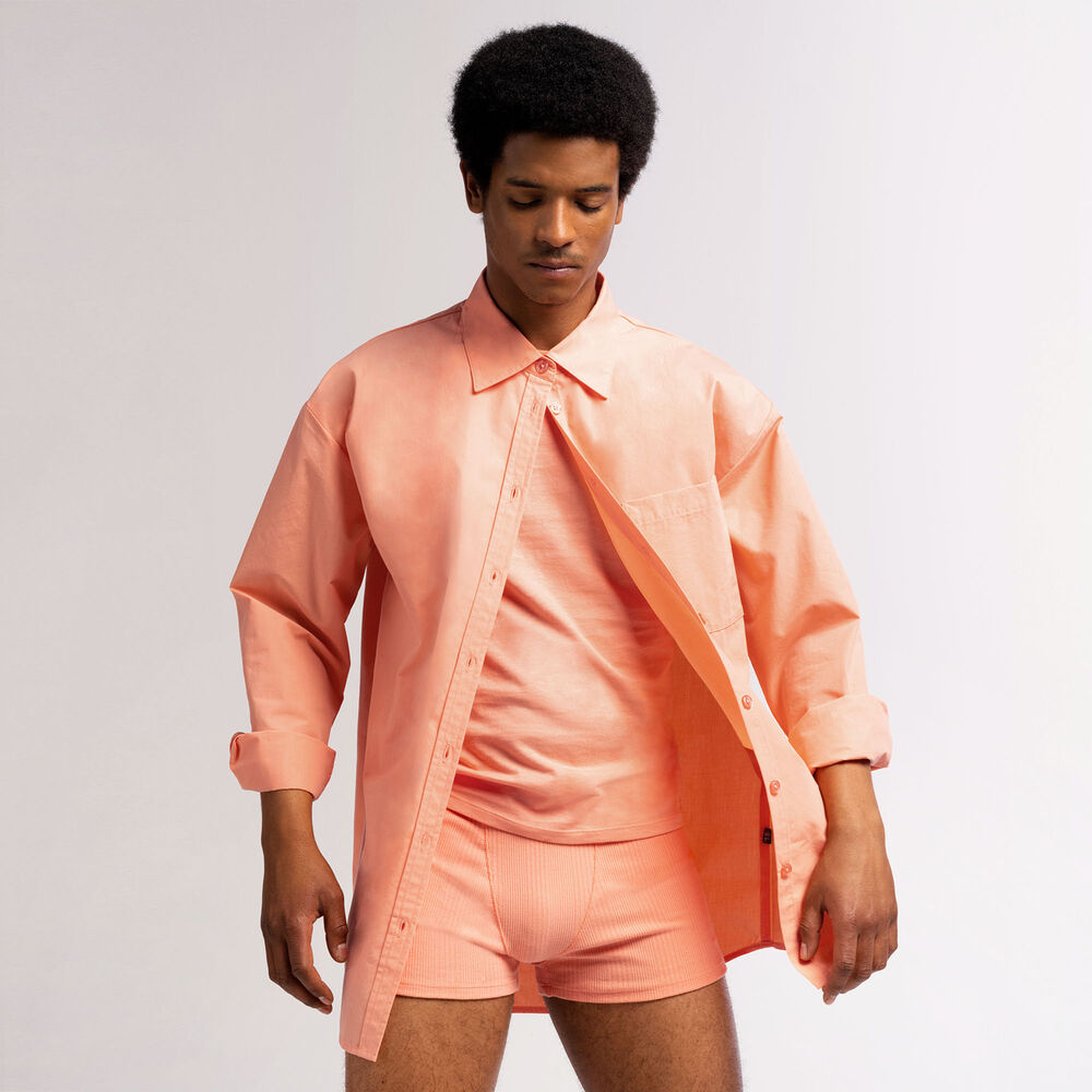 Camisa unisex - melocotón naranja.
