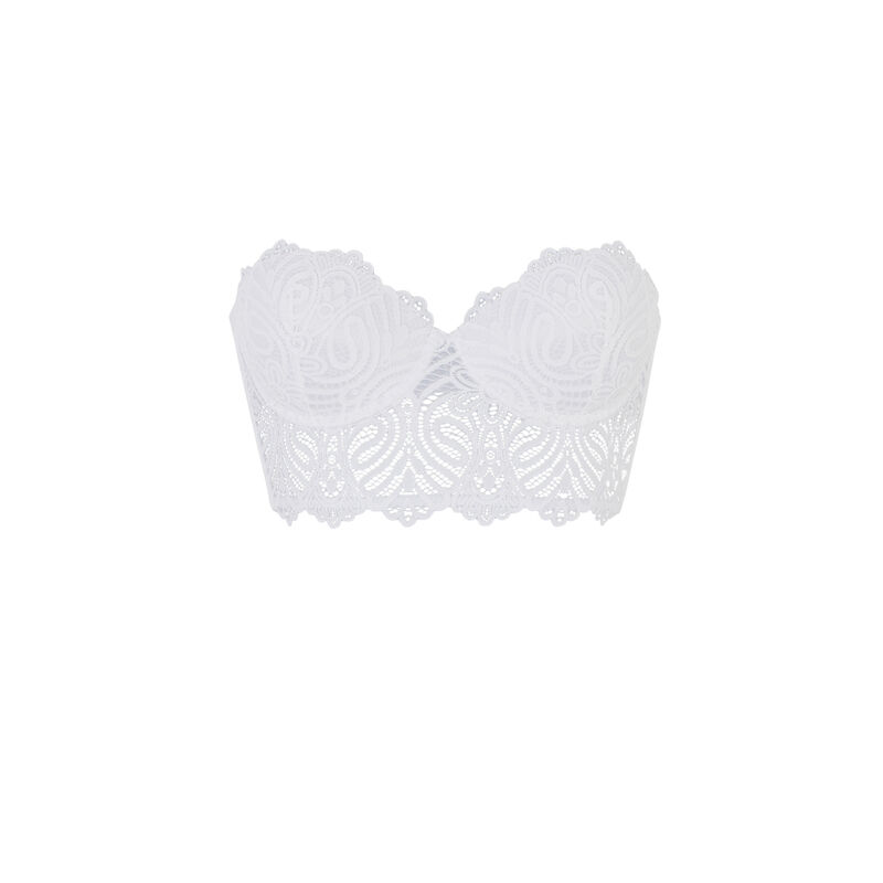 Sujetador corpiño push-up - blanco Sujetador corpiño push-up - blanco;
