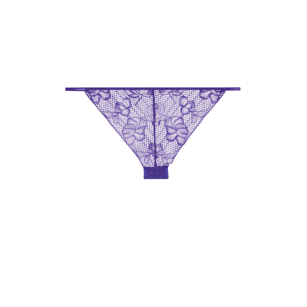 Braguita brasileña en el lateral - violeta violeta.