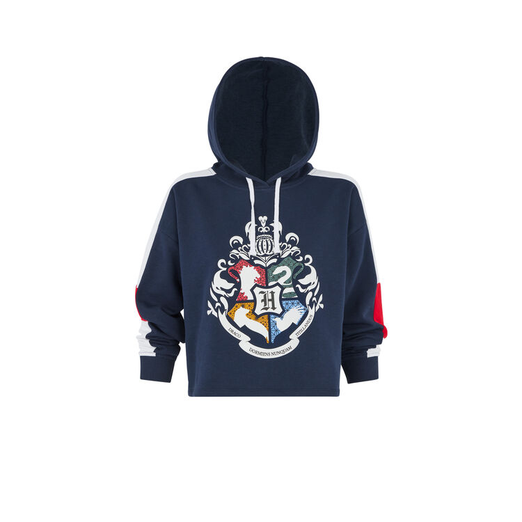 Sudadera con capucha harrypottiz bleu marine.