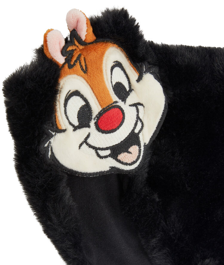 Braguita culotte de peluche tictatiz negro.