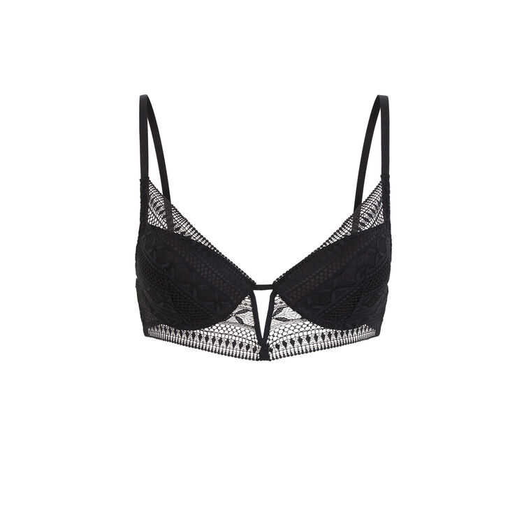 Sujetador corpiño push-up negro elenoriz Sujetador corpiño push-up negro elenoriz;