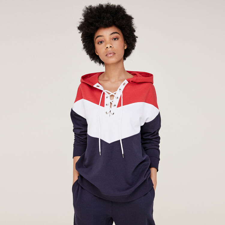 Sweat bleu girlhoodiz blue.