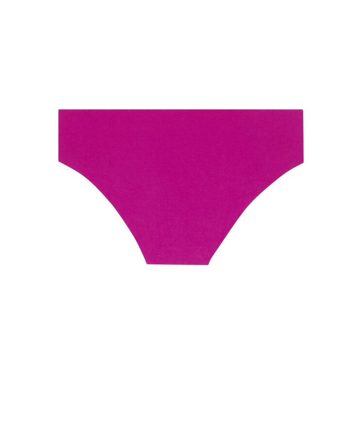 Braguita culotte de algodón sin costuras - fucsia fucsia.