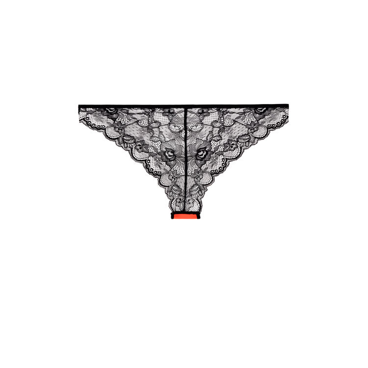 Tanga de encaje new princiz burdeos.