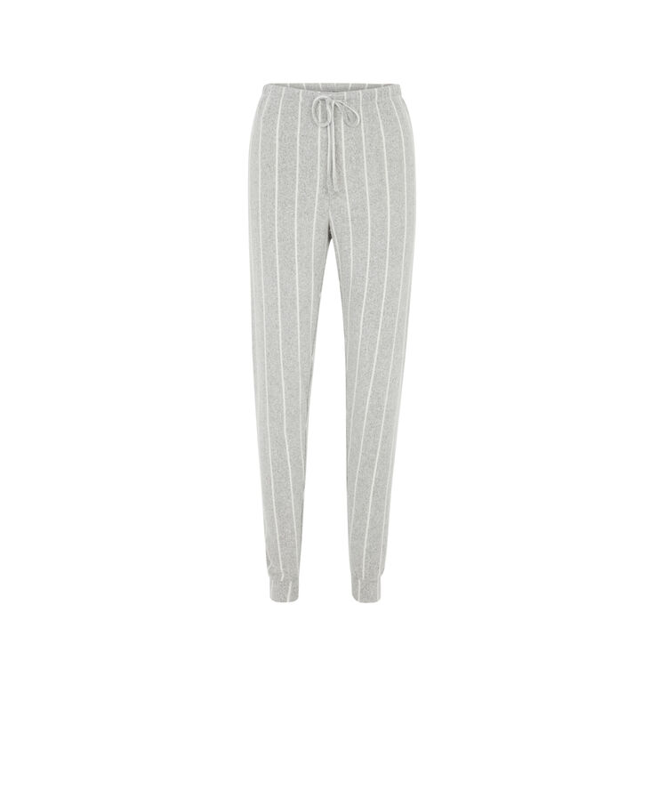 Pantalón de rayas quodistripiz gris.