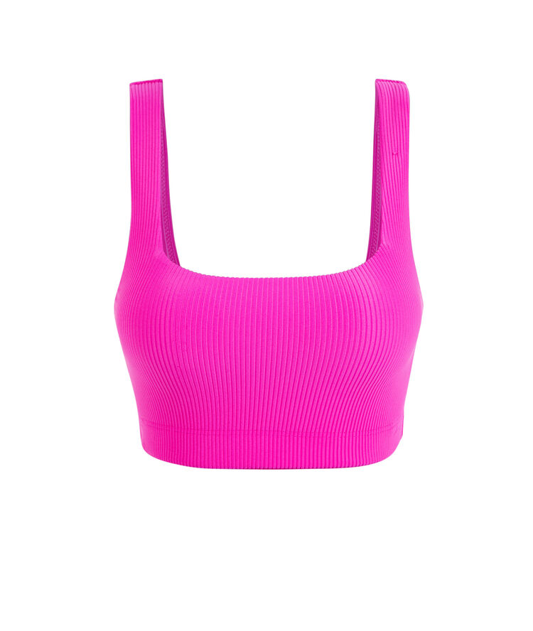 Sujetador deportivo de micro sportgirliz fucsia.