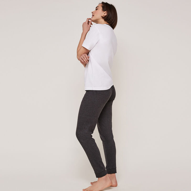 Pantalón de punto con detalle de cinturón oupsybabiz Pantalón de punto con detalle de cinturón oupsybabiz;
