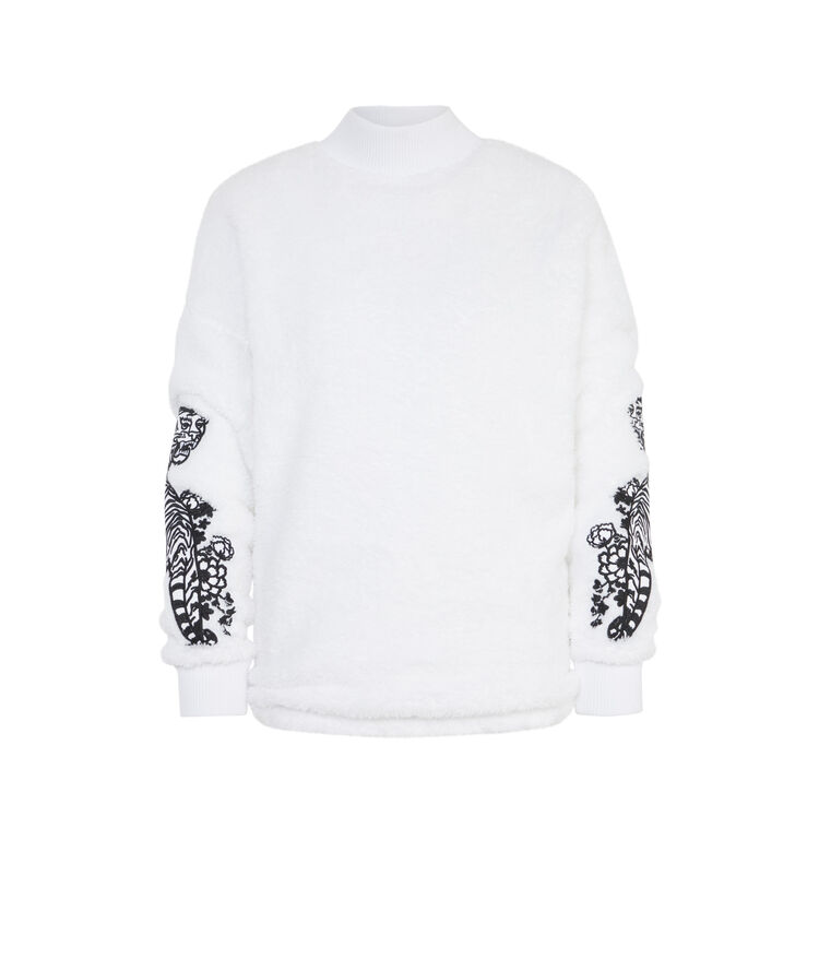 Sudadera polar con cuello alto dragonsweatiz blanc.