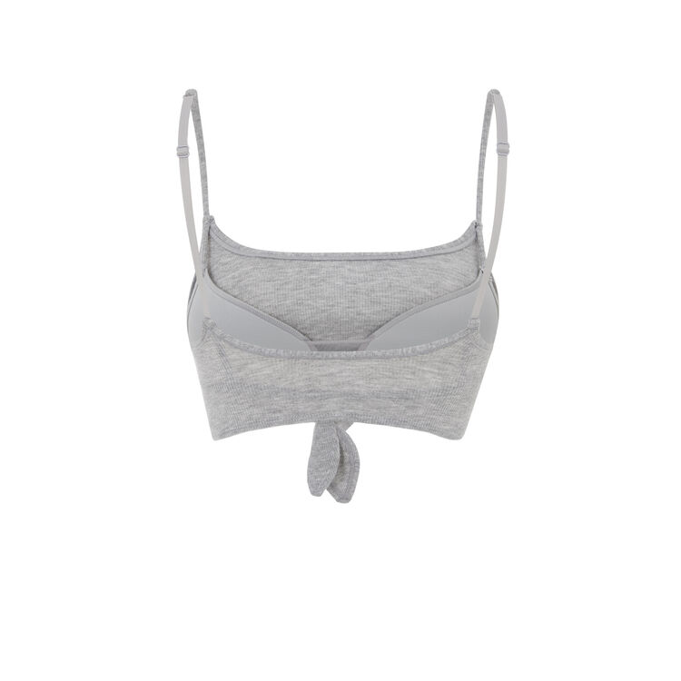 Sujetador push-up gris coziz gris.