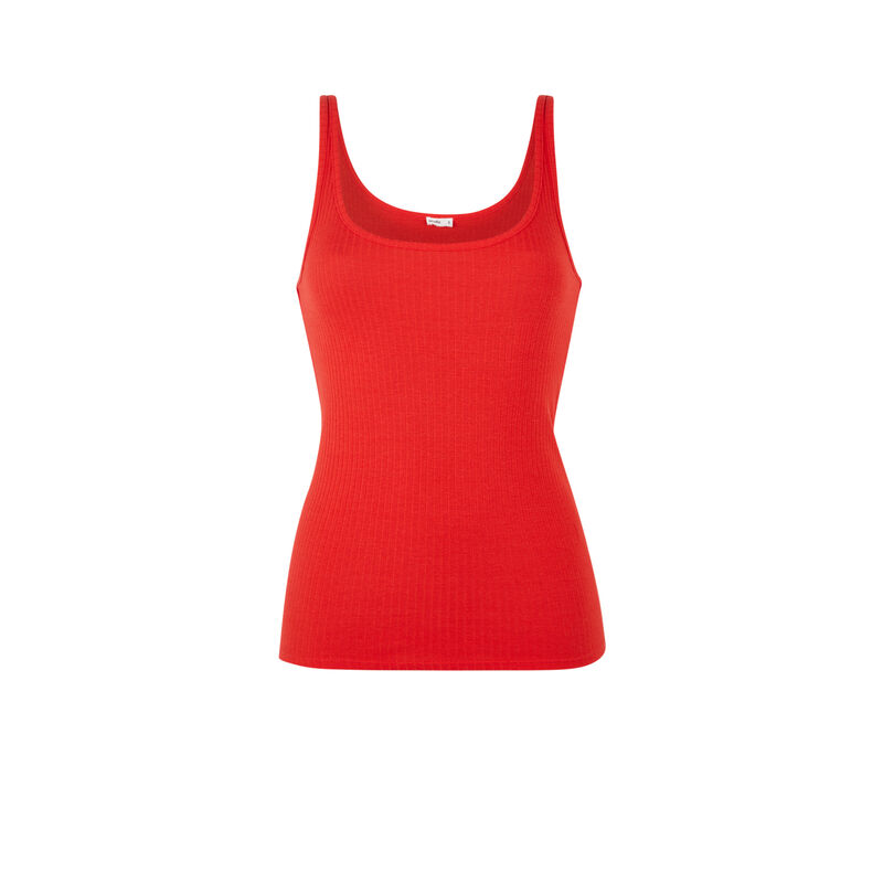 Top de camiseta de punto liso debidiz Top de camiseta de punto liso debidiz ;