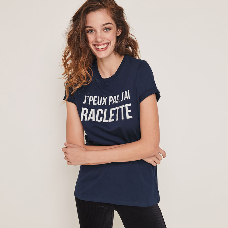 Camiseta de manga corta con mensaje Jairacliz Camiseta de manga corta con mensaje Jairacliz;