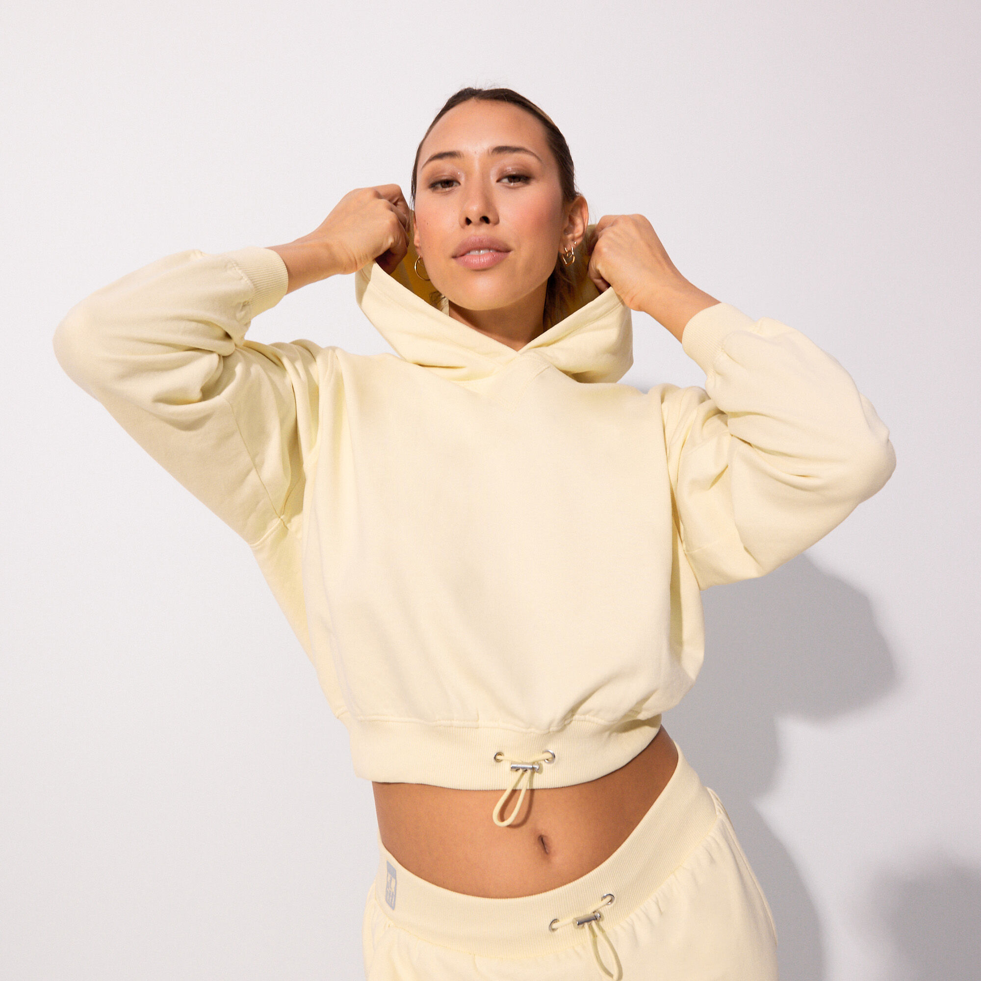 Hombre Sudadera Básica Algodón Amarillo Pastel | Sudaderas Mango « SBMontero