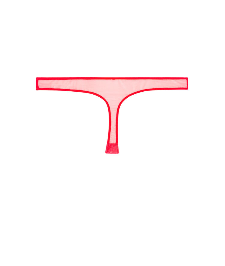 Braguita tanga coral fluo revoltiz rosa.