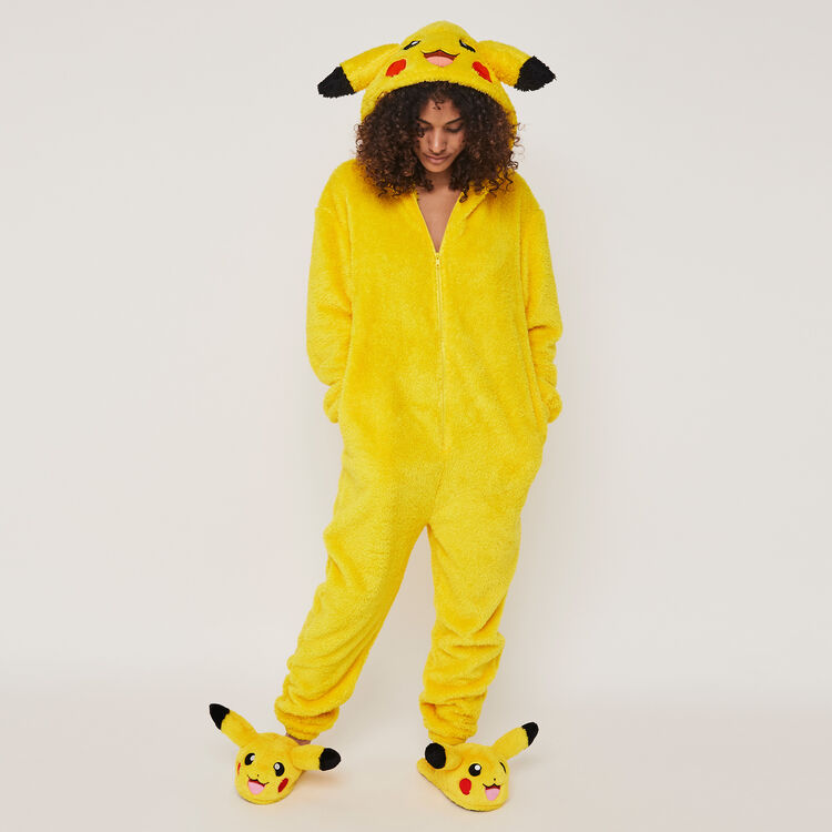 Chaussons polaires print Pikachu pikatiz Chaussons polaires print Pikachu pikatiz;