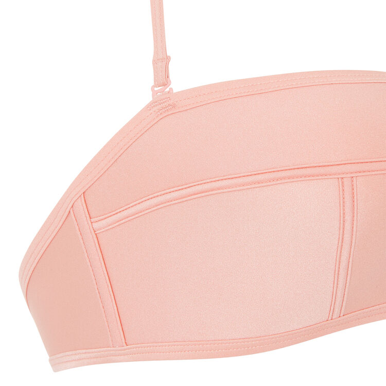 Parte de arriba de bikini rosa poupiz pink.
