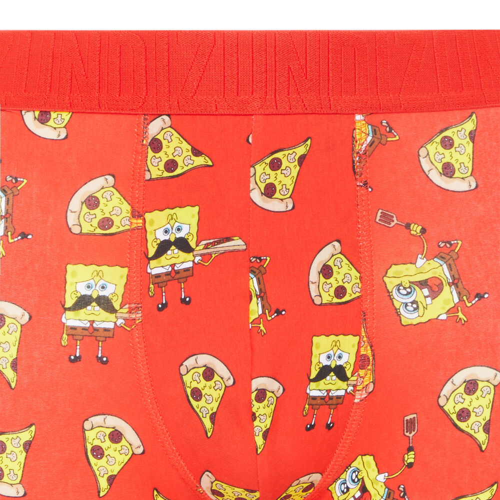 Bóxer con estampado de bob esponja - naranja naranja.