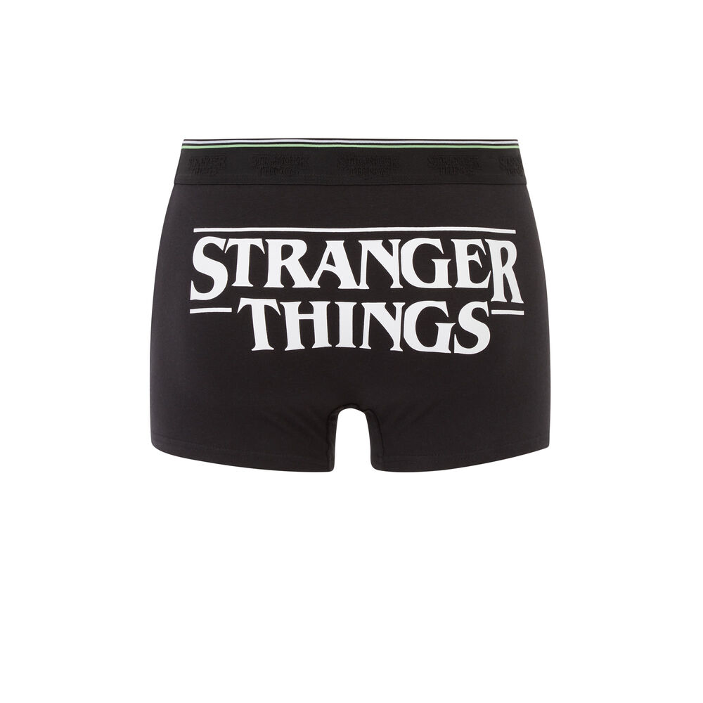 Bóxer stranger things - negro negro.