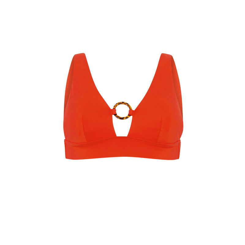 Parte de arriba de bikini triángulo - rojo Parte de arriba de bikini triángulo - rojo;