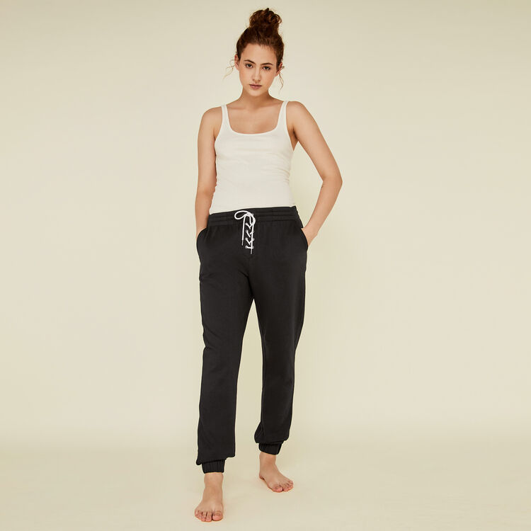 Pantalón negro delaciz black.