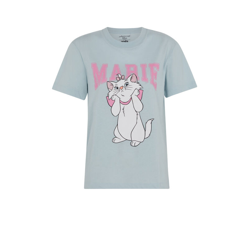 camiseta los aristogatos - azul cielo camiseta los aristogatos - azul cielo ;