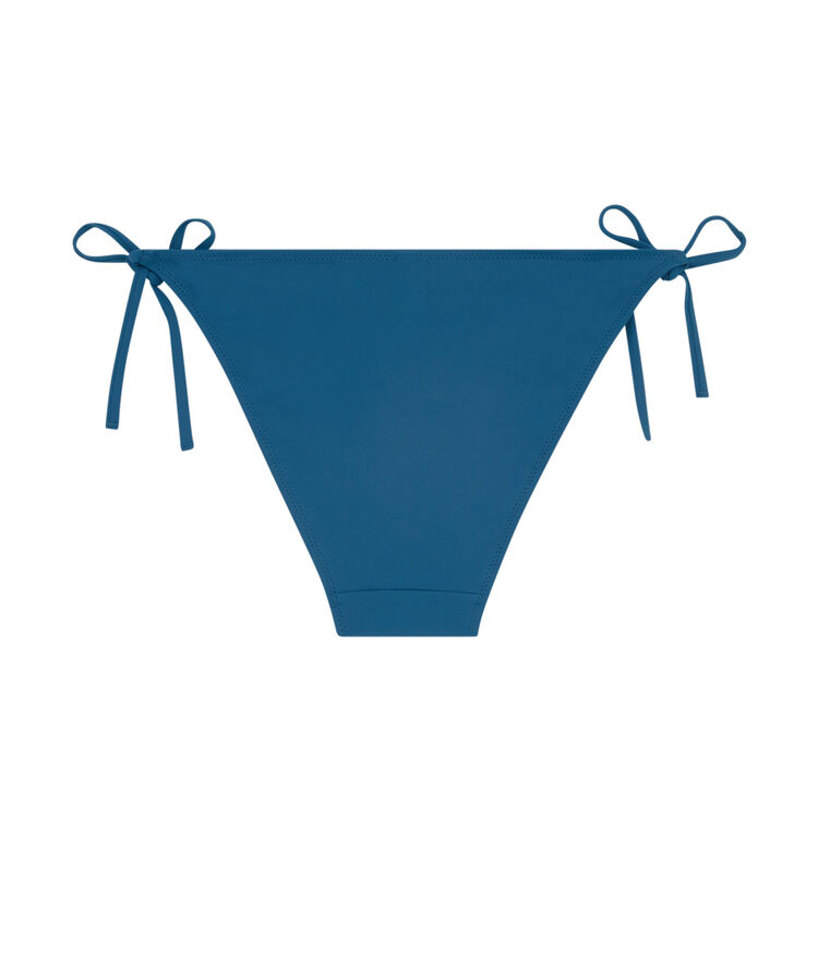 Parte de abajo de bikini liso - azul pato azul pato.