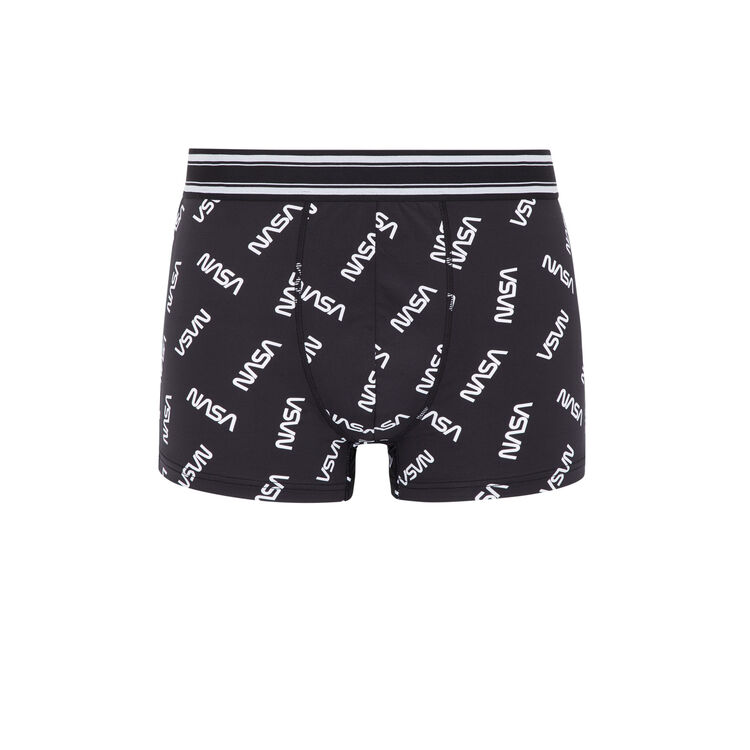 Calzoncillo bóxer negro nasasiz Calzoncillo bóxer negro nasasiz;