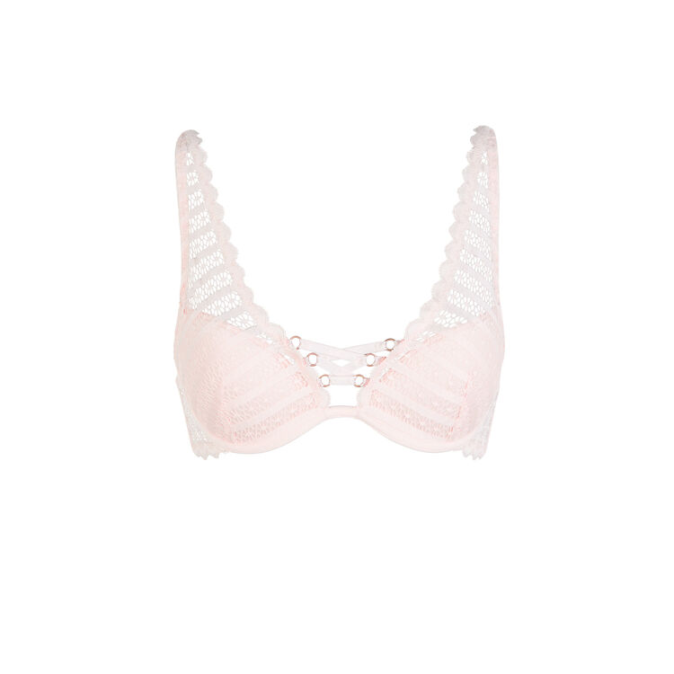 Sujetador push-up rosa empolvado modiz Sujetador push-up rosa empolvado modiz;