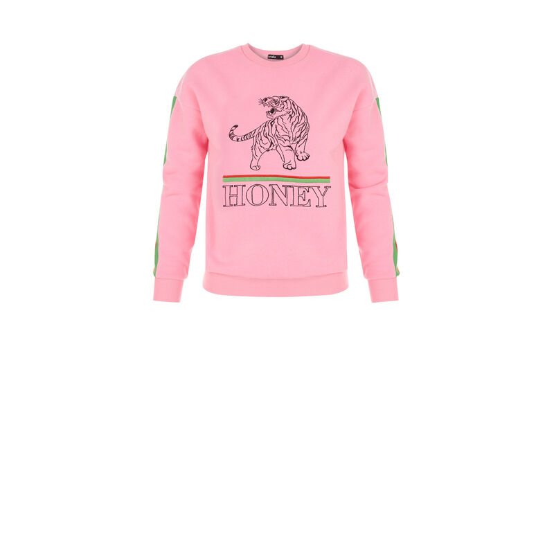 Sudadera rosa flúor pinkbadiz Sudadera rosa flúor pinkbadiz;
