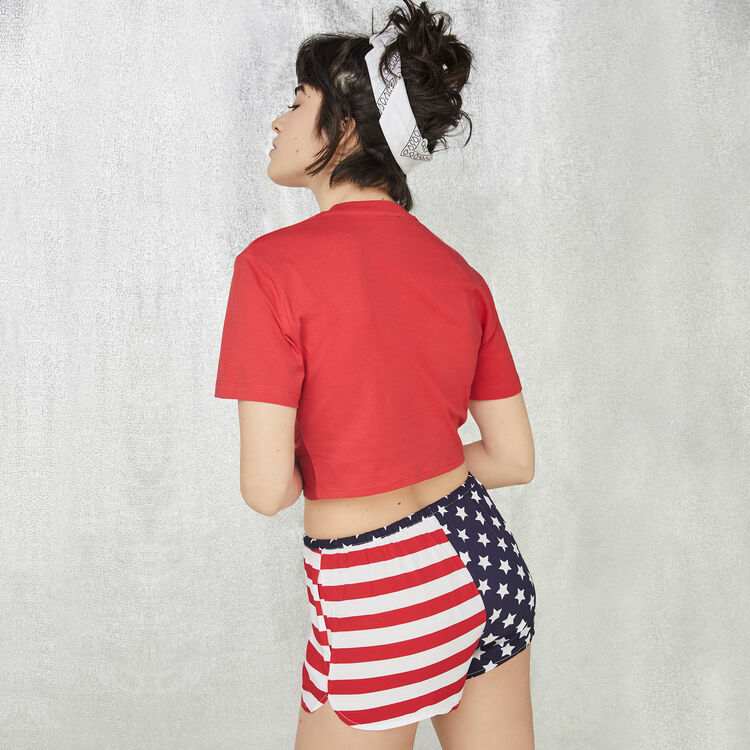 Top rojo amepridiz red.
