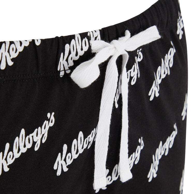 Pantalón licencia kellogg's negro.