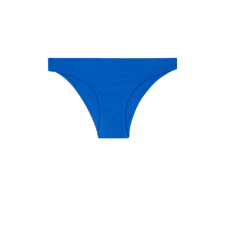 Braguita de bikini azul gaufriz Braguita de bikini azul gaufriz;
