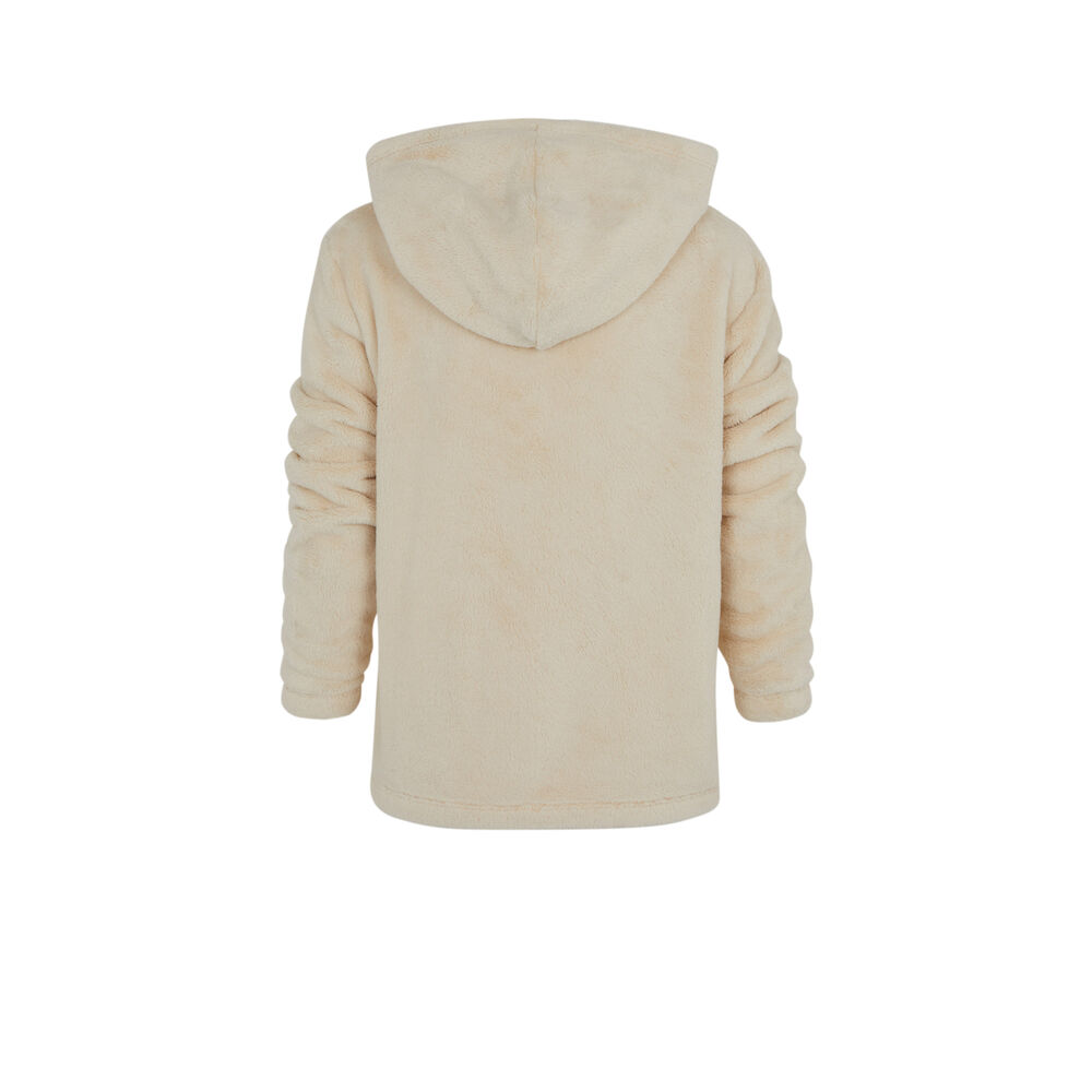 Sudadera de polar con cremallera - crudo crudo.