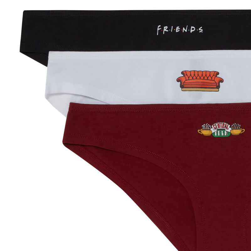 juego de 3 braguitas Friends - morado juego de 3 braguitas Friends - morado;