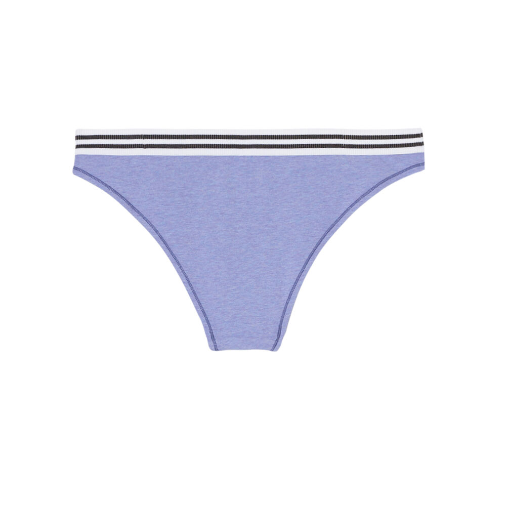 Braguita con cinta elástica de algodón - azul cielo azul.