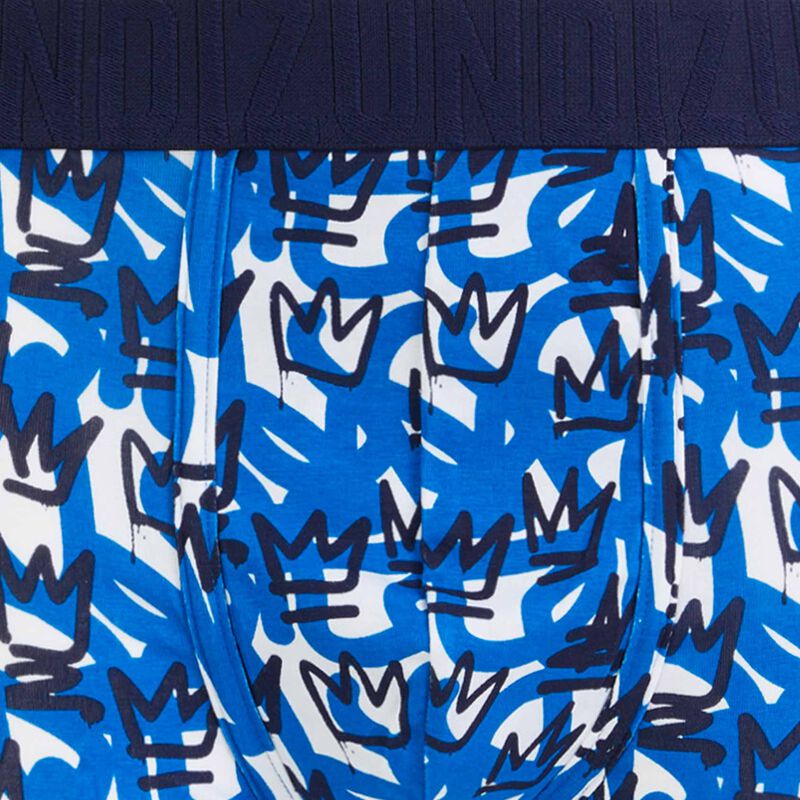 Bóxer de algodón con estampado de coronas baskingiz Bóxer de algodón con estampado de coronas baskingiz;