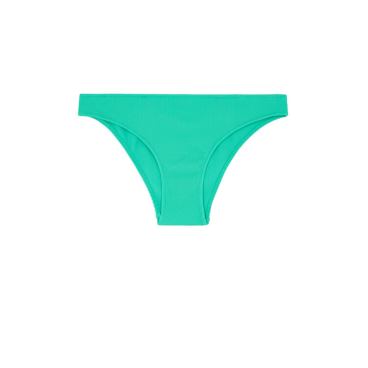 Braguita de bikini verde gaufriz Braguita de bikini verde gaufriz;