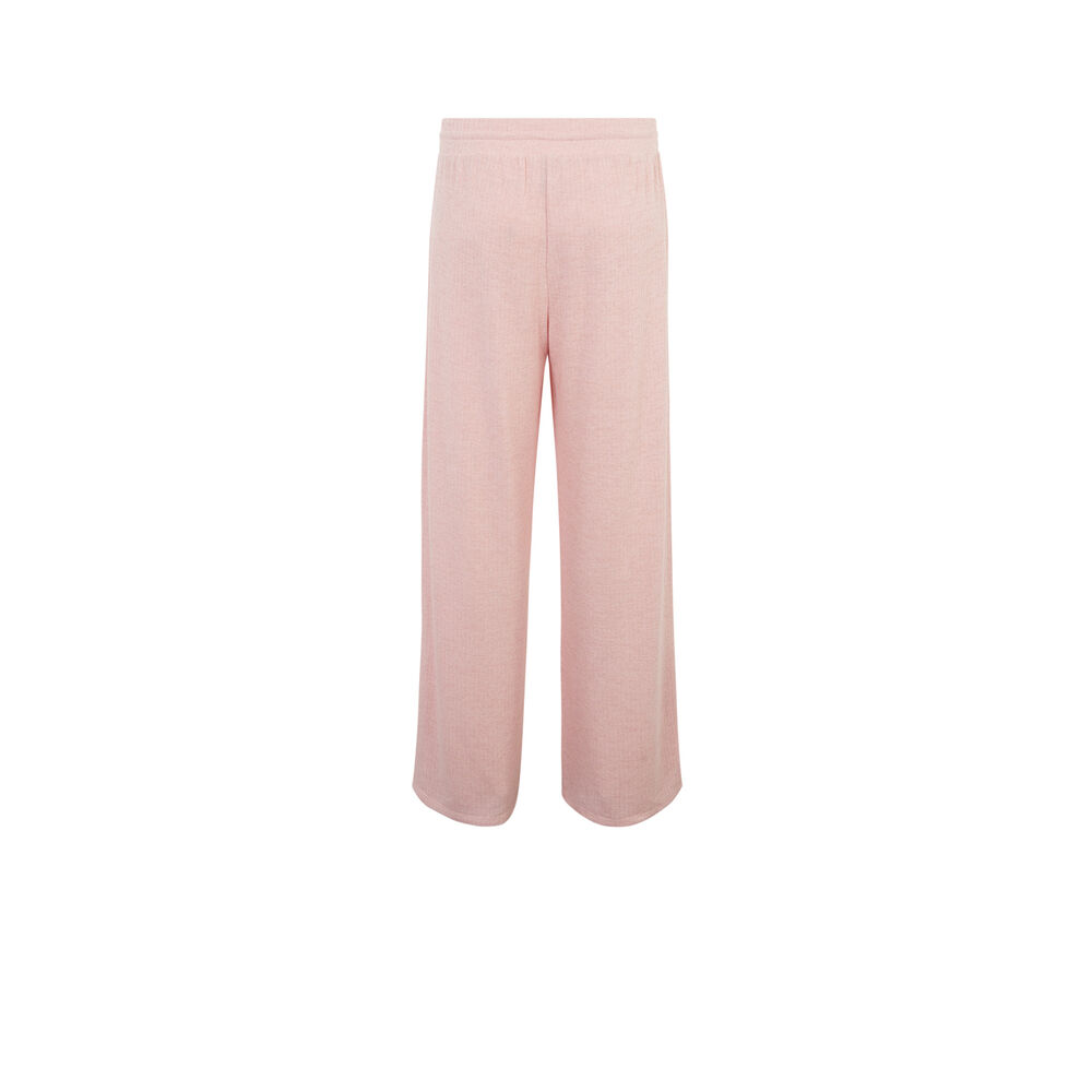 Pantalón ancho con cordón para atar - rosa rosa.