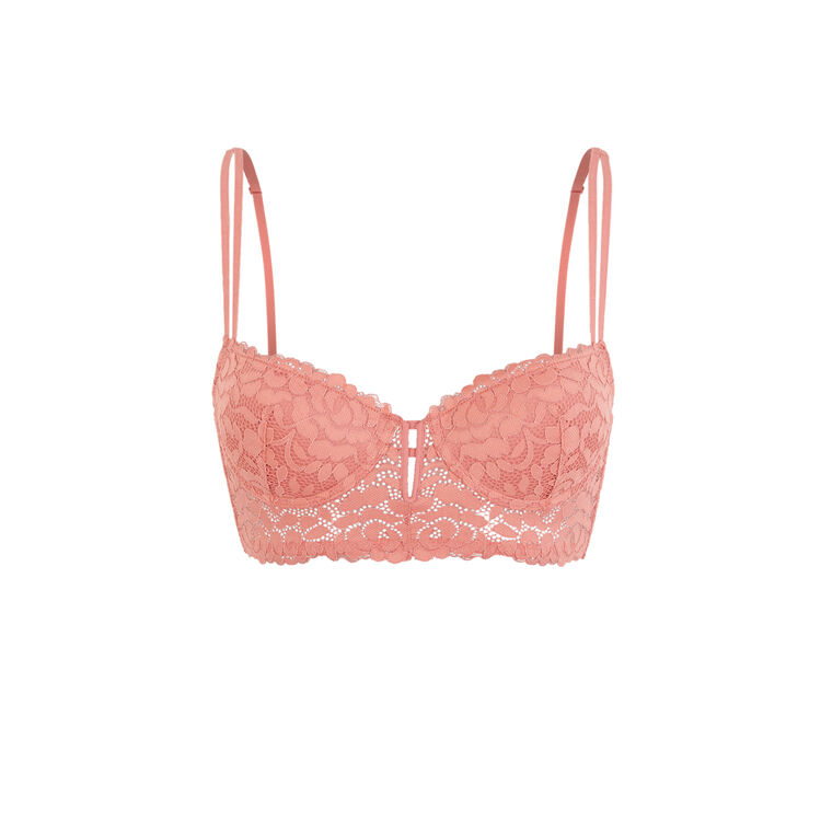 Sujetador bustier rosa de aumento luluiz Sujetador bustier rosa de aumento luluiz;