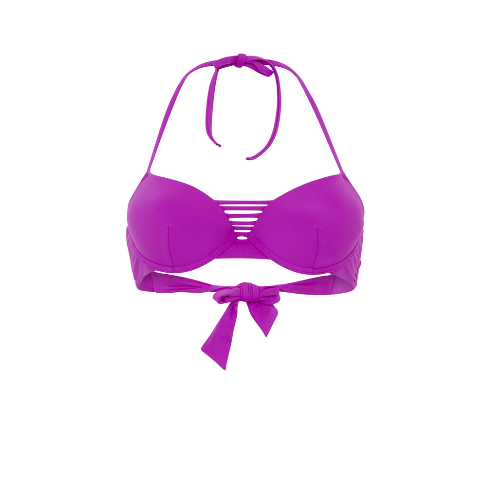 Parte de arriba de bikini push-up - fucsia fucsia.