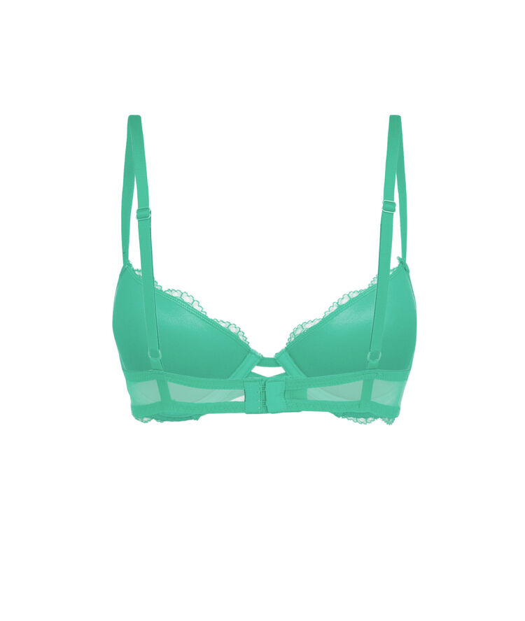 Sujetador push-up verde esmeralda everydayiz verde.