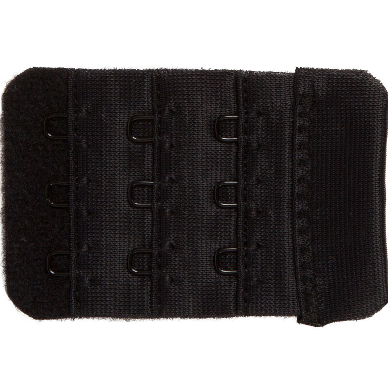 Alargador de 3 corchetes negro extendiz Alargador de 3 corchetes negro extendiz;
