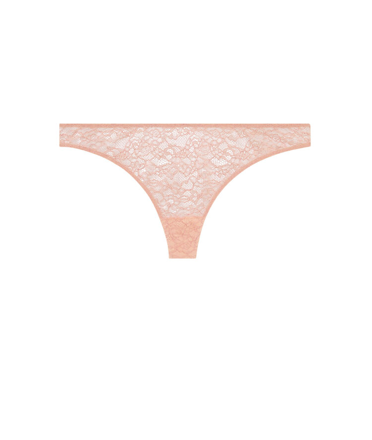 Braguita brasileña de encaje everydayiz rosa.